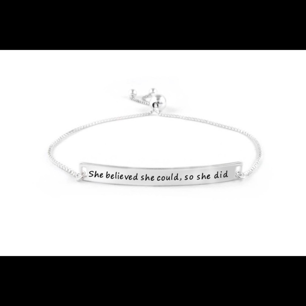 Adjustable Sterling Italian Bracelet